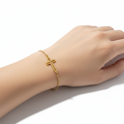 Pulsera "Cruz de Luz"