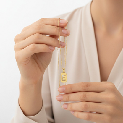 Collar Inicial "Brillo Resplandeciente"