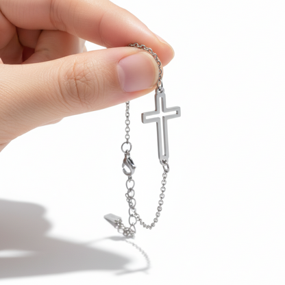 Pulsera "Cruz de Luz"