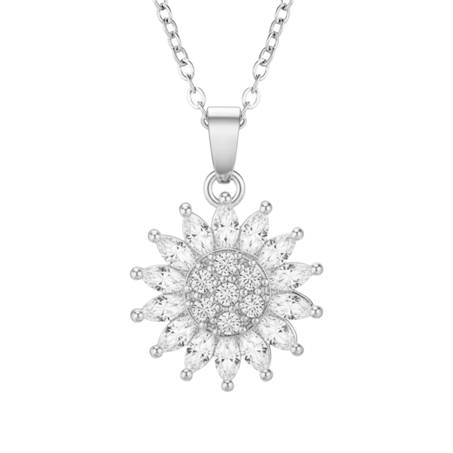 Collar giratorio "Girasol"