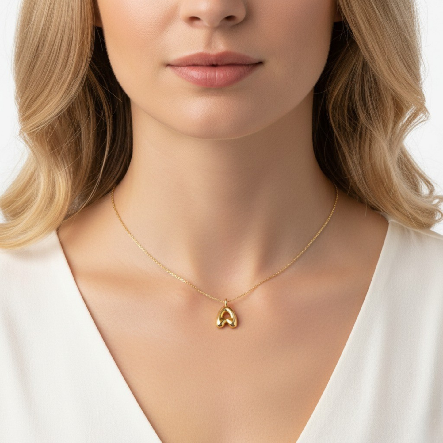 Collar Inicial "Luxe Bubble"