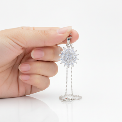 Collar giratorio "Girasol"