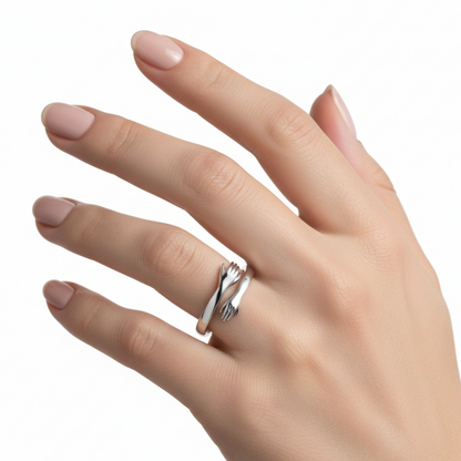 Anillo ajustable "Amor inmortal"