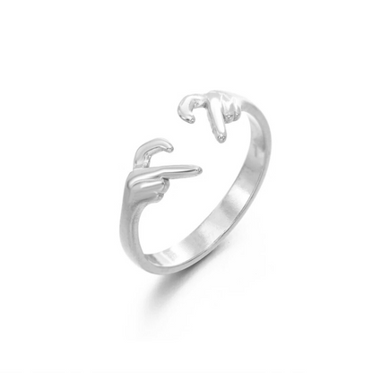 Anillo ajustable "Signo de amor"