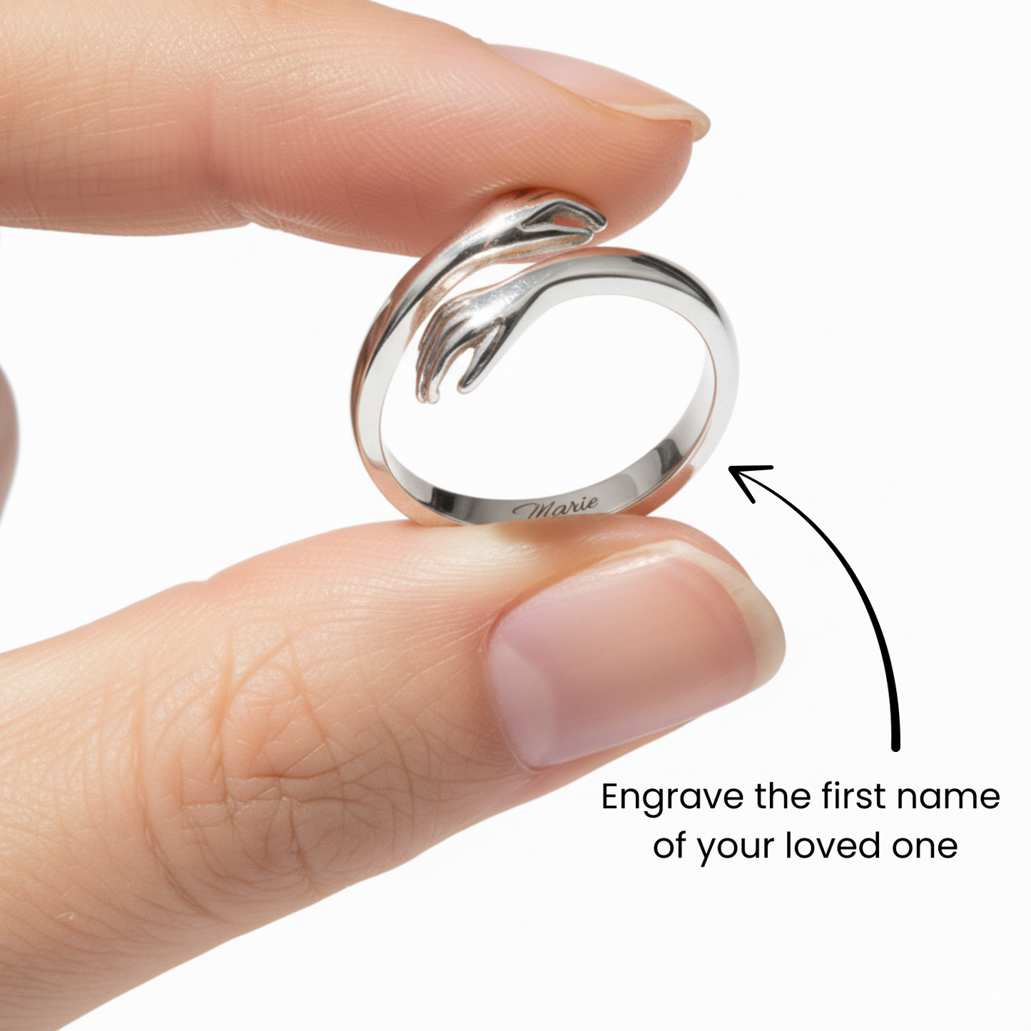 Anillo ajustable "Amor inmortal"