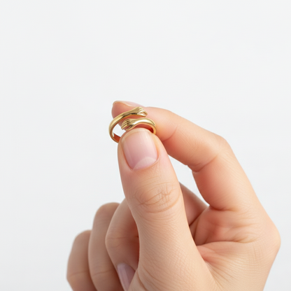 Anillo ajustable "Amor inmortal"