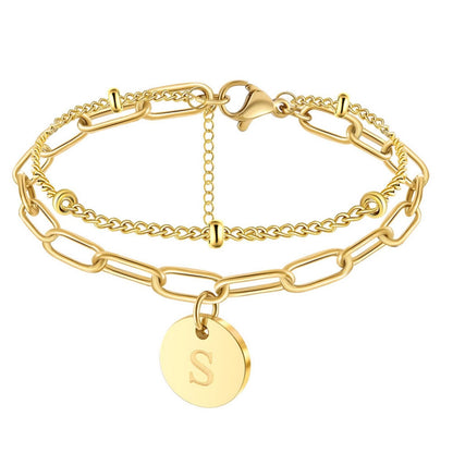 Pulsera Inicial "Vibes"