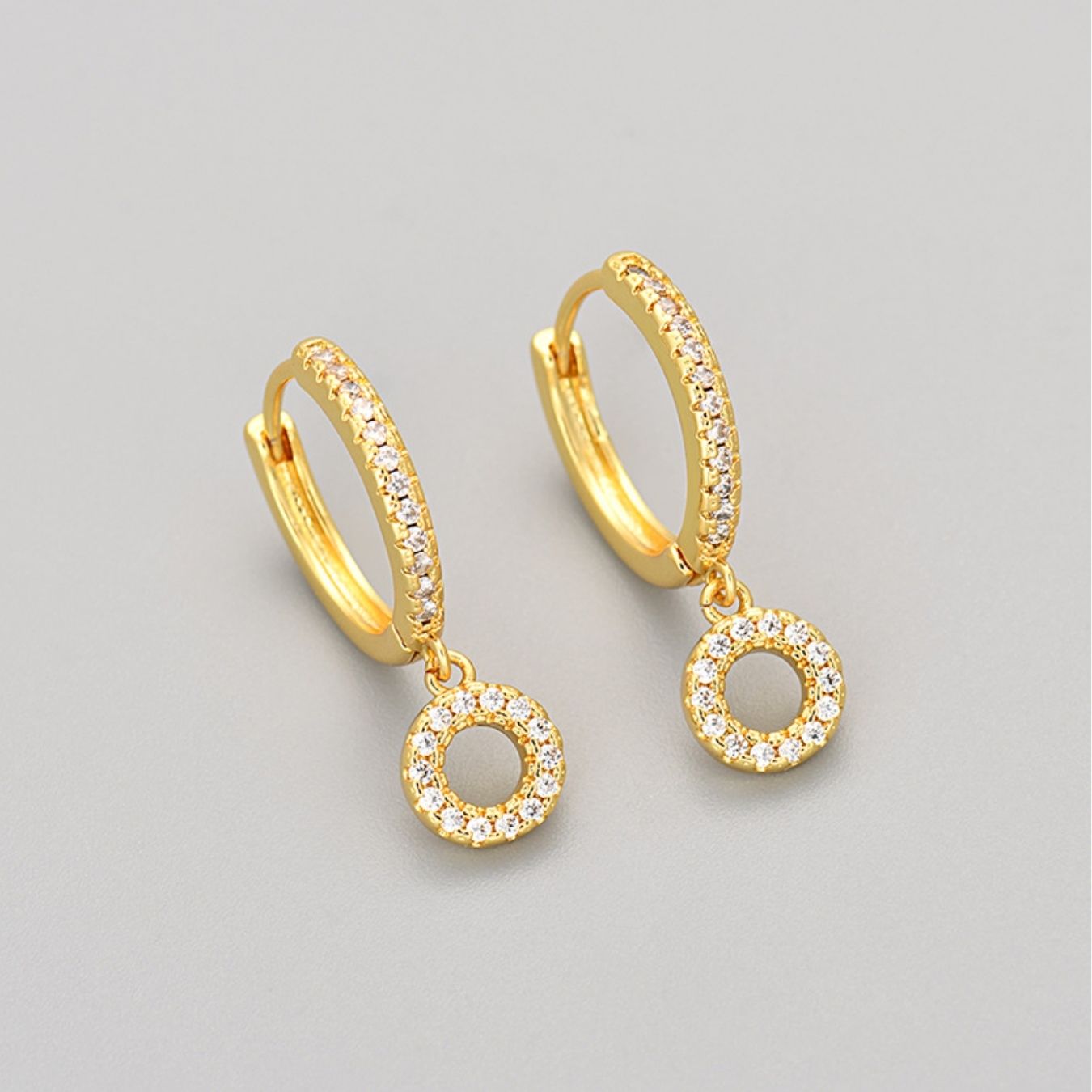 Pendientes Iniciales "Cristal"