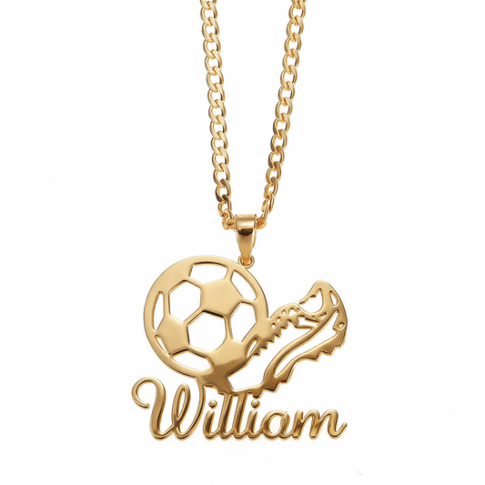 Collar con nombre "FootBall"