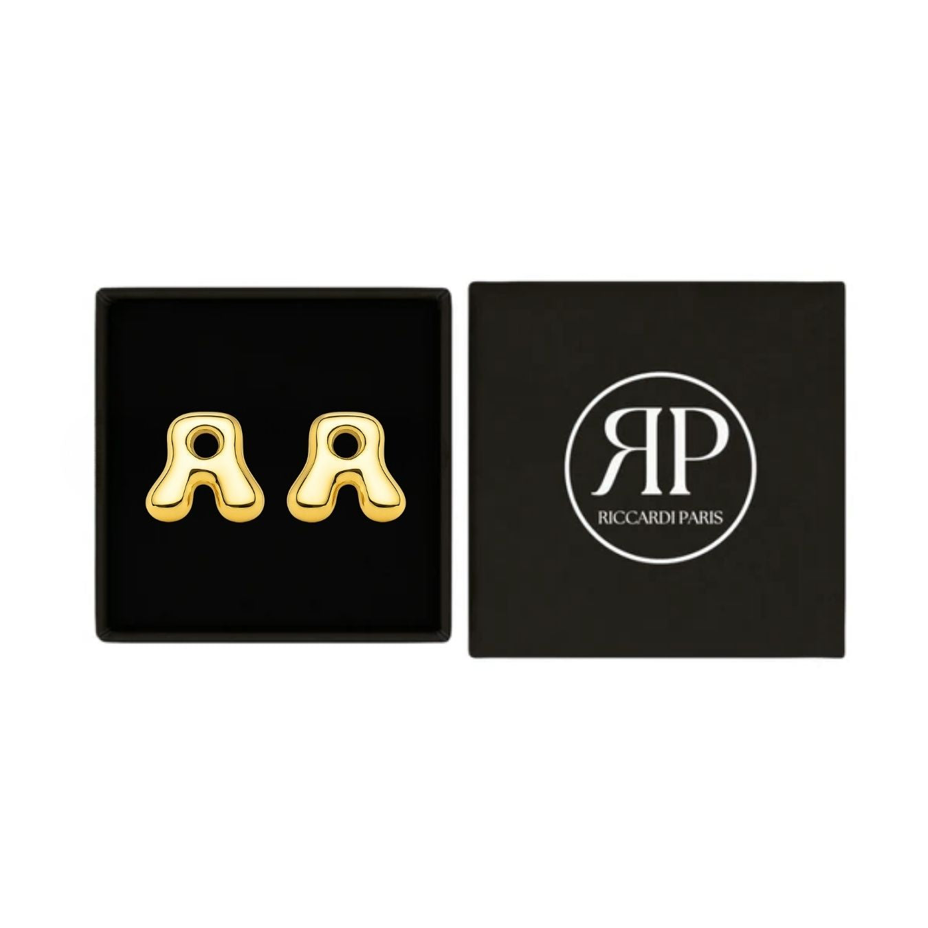 Pendientes Iniciales "Luxe Bubble"