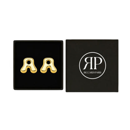Pendientes Iniciales "Luxe Bubble"