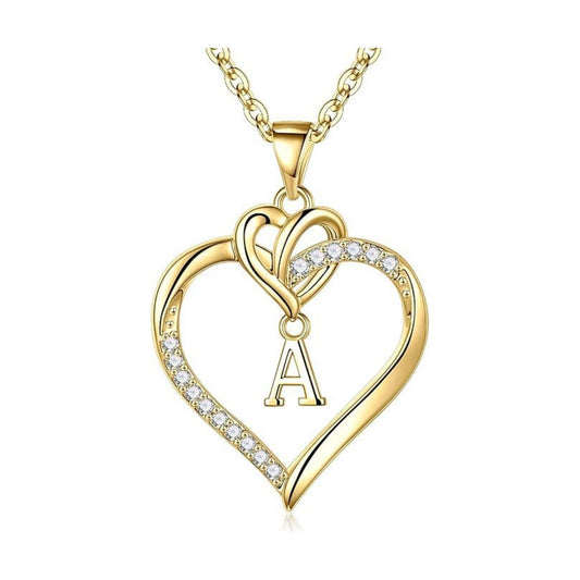 Collar con inicial "Amor"