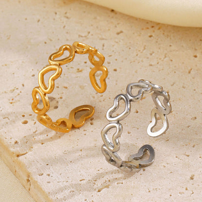 Anillo ajustable "Love Link"