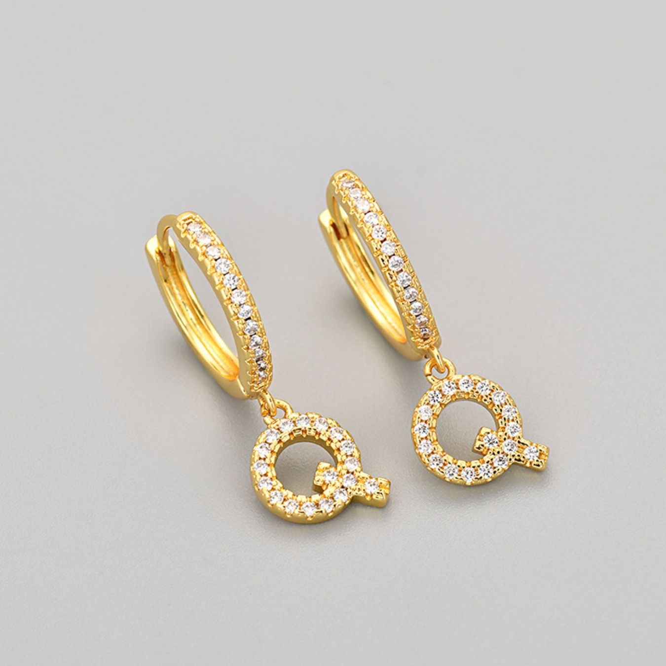 Pendientes Iniciales "Cristal"