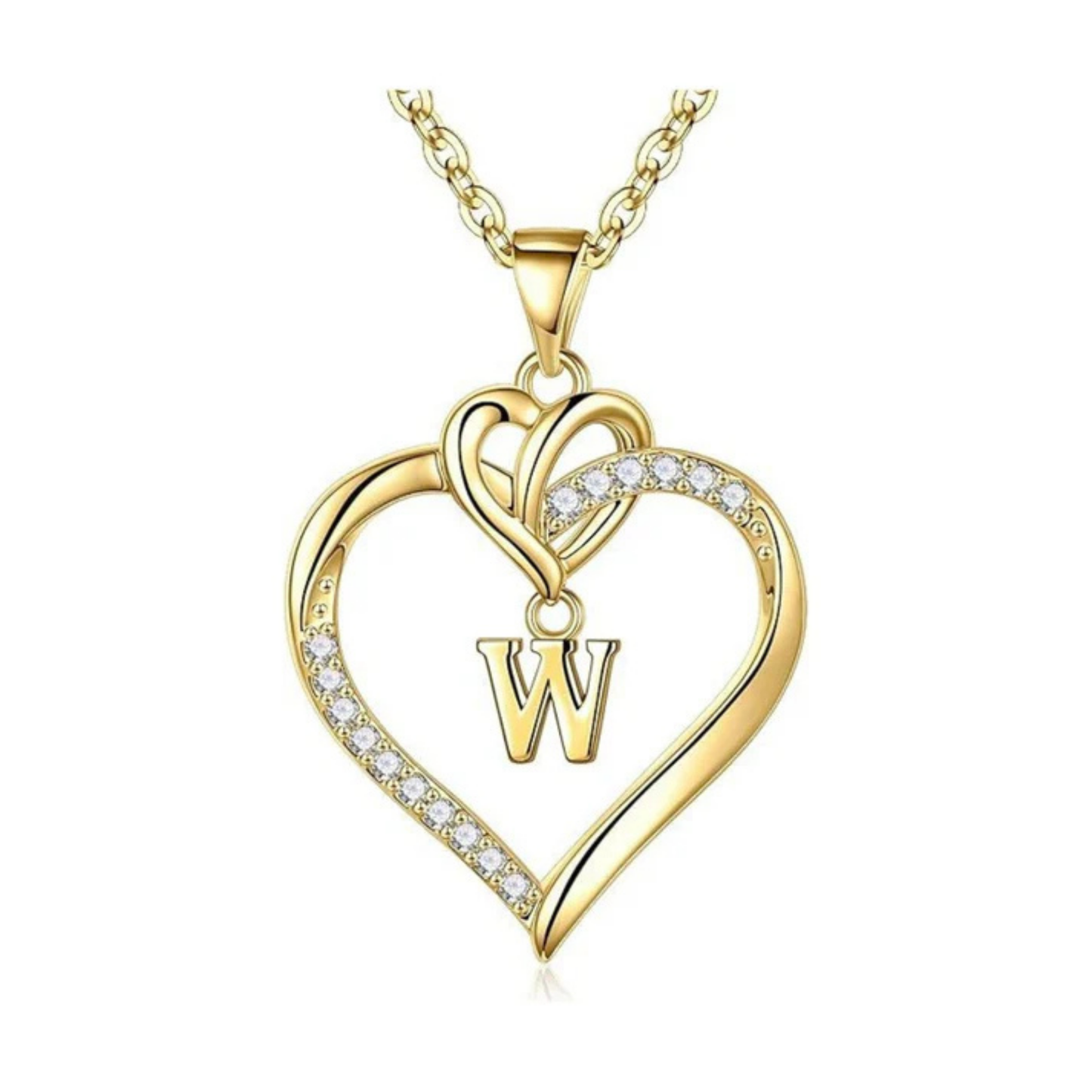 Collar con inicial "Amor"