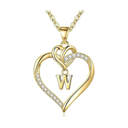 Collar con inicial "Amor"