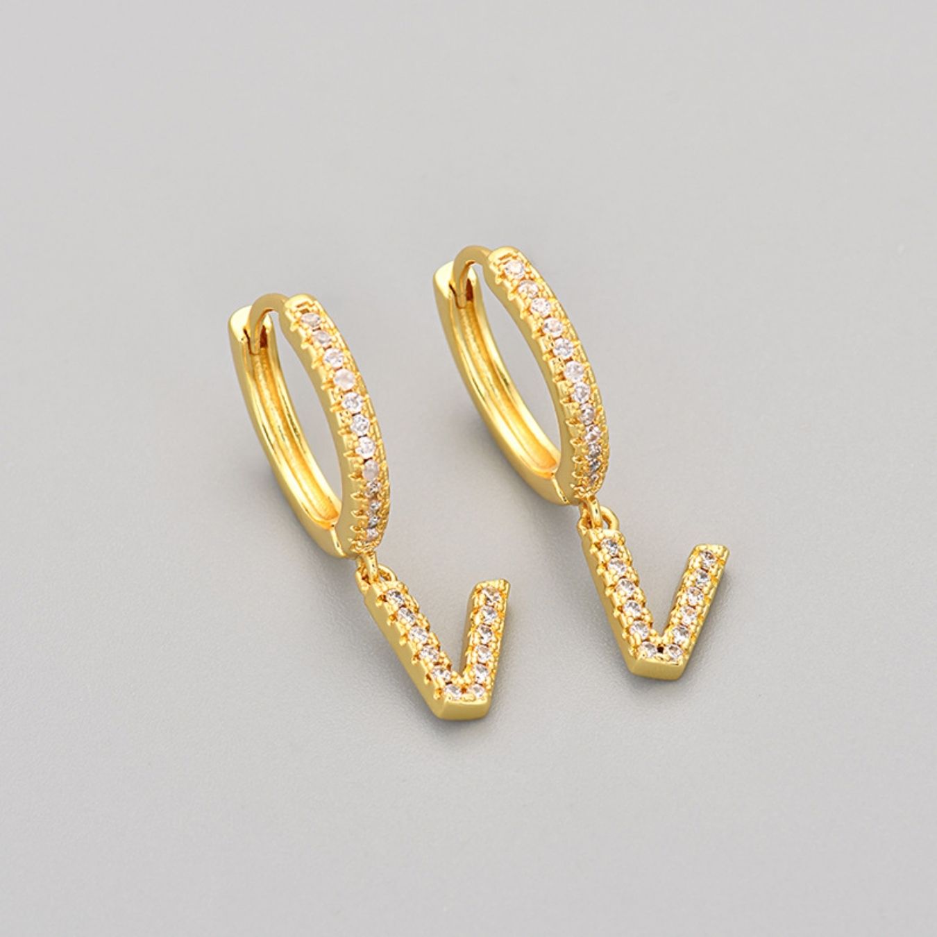 Pendientes Iniciales "Cristal"