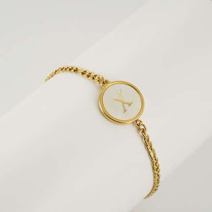 Pulsera Inicial "Vintage"