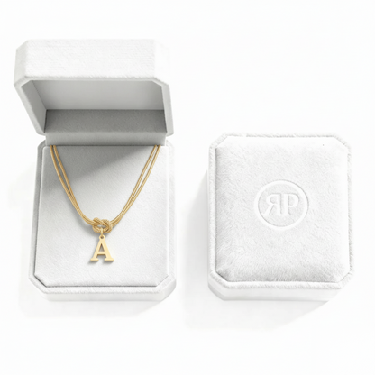 Collar Inicial "Nudo Alfabeto"