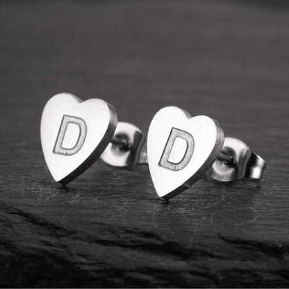 Pendientes Iniciales "Corazón Chic"