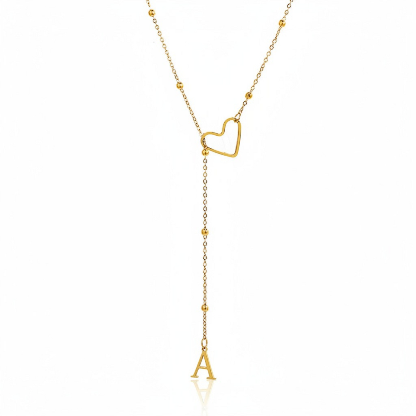 Collar con inicial "Enamorada"