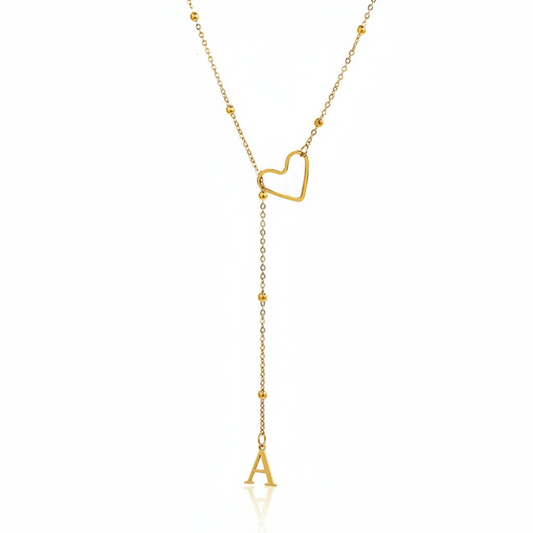 Collar con inicial "Enamorada"