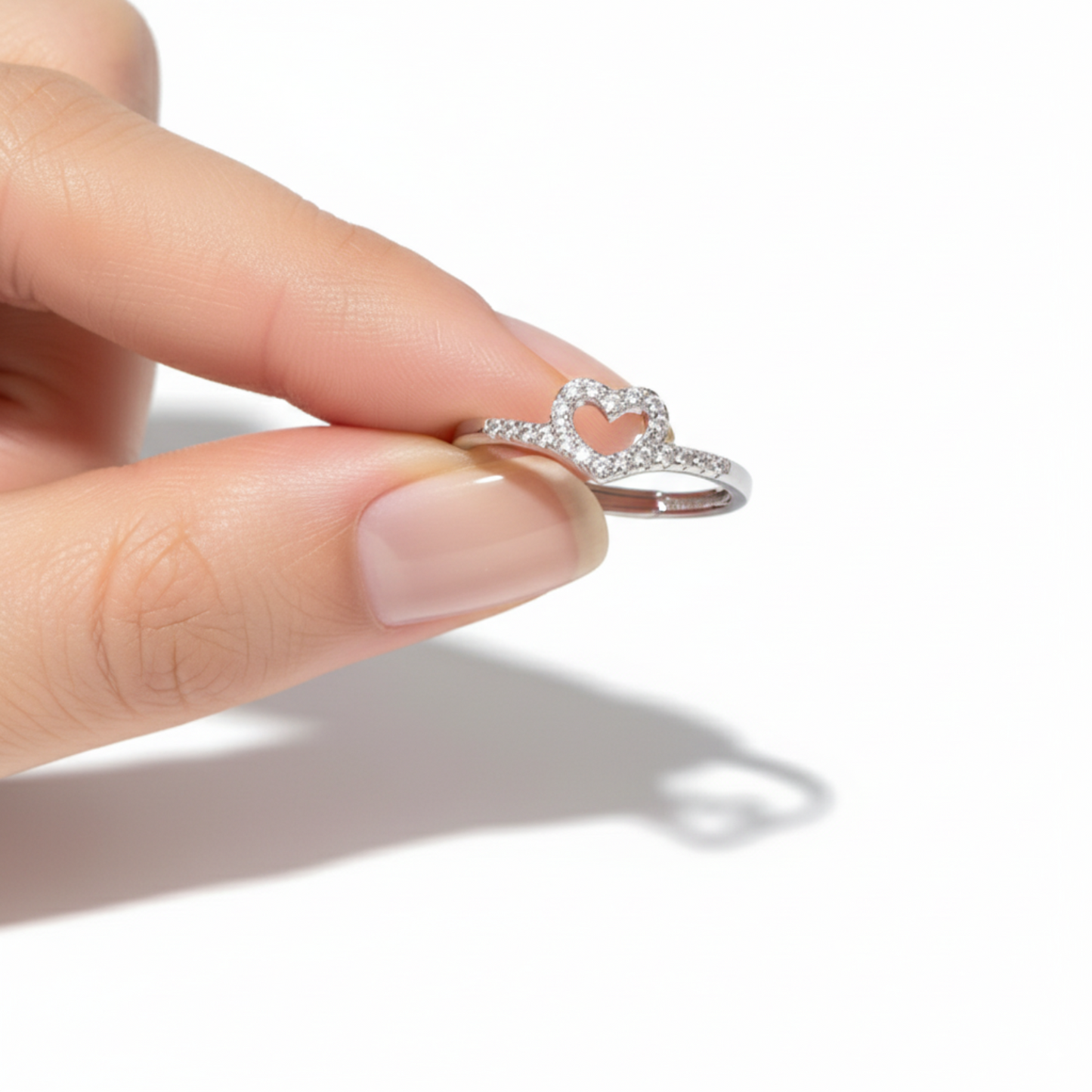 Anillo ajustable "Amor puro"