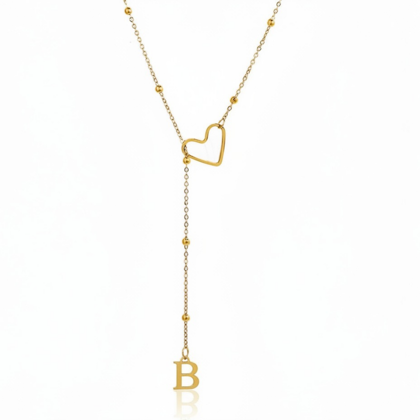 Collar con inicial "Enamorada"