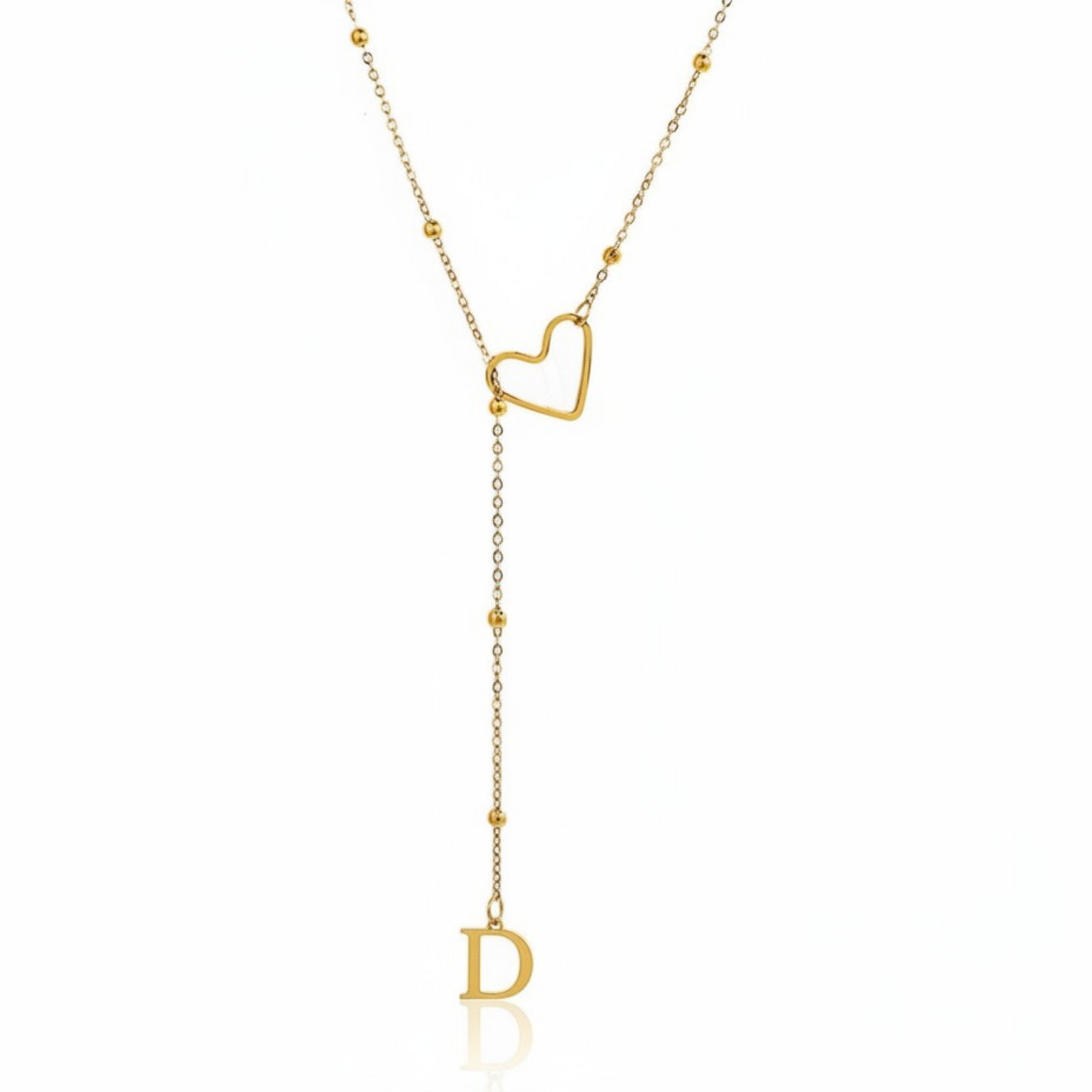 Collar con inicial "Enamorada"