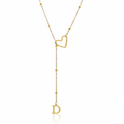 Collar con inicial "Enamorada"