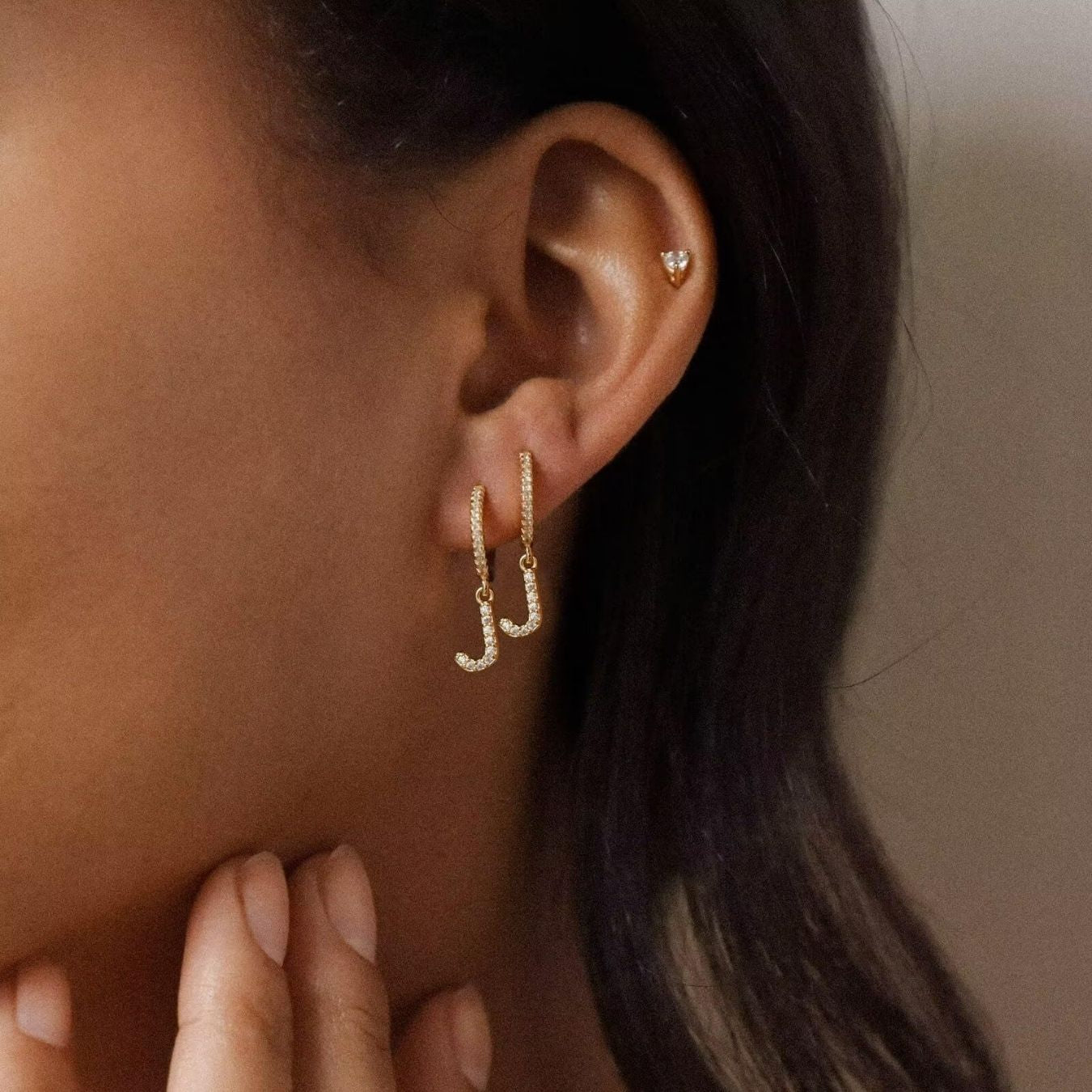 Pendientes Iniciales "Cristal"