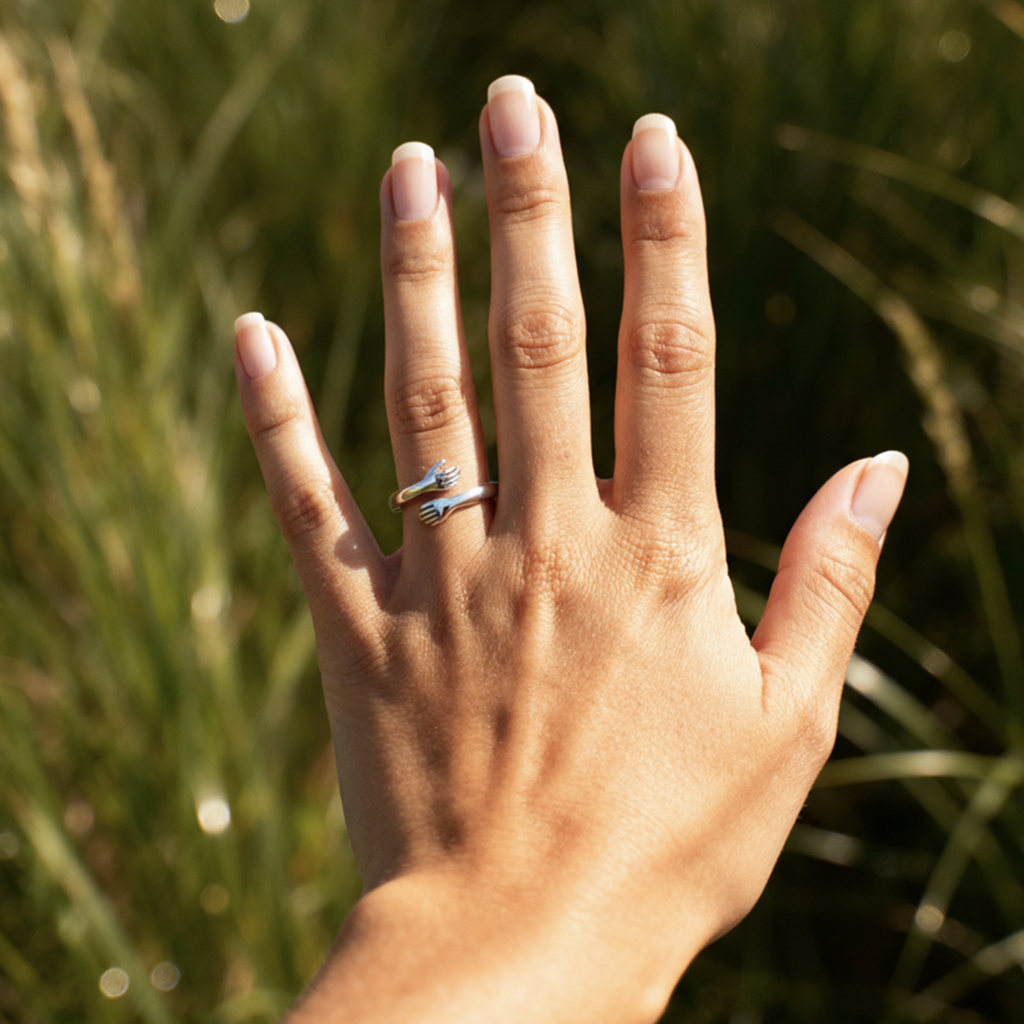 Anillo ajustable "Amor inmortal"