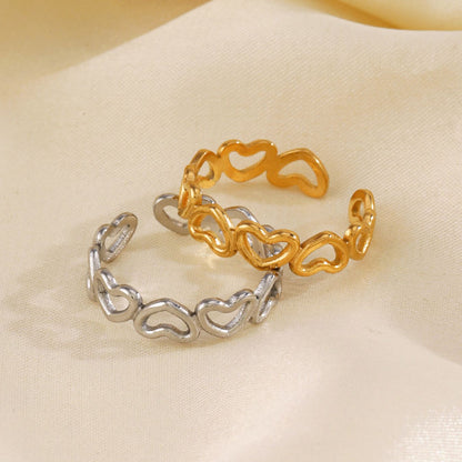 Anillo ajustable "Love Link"
