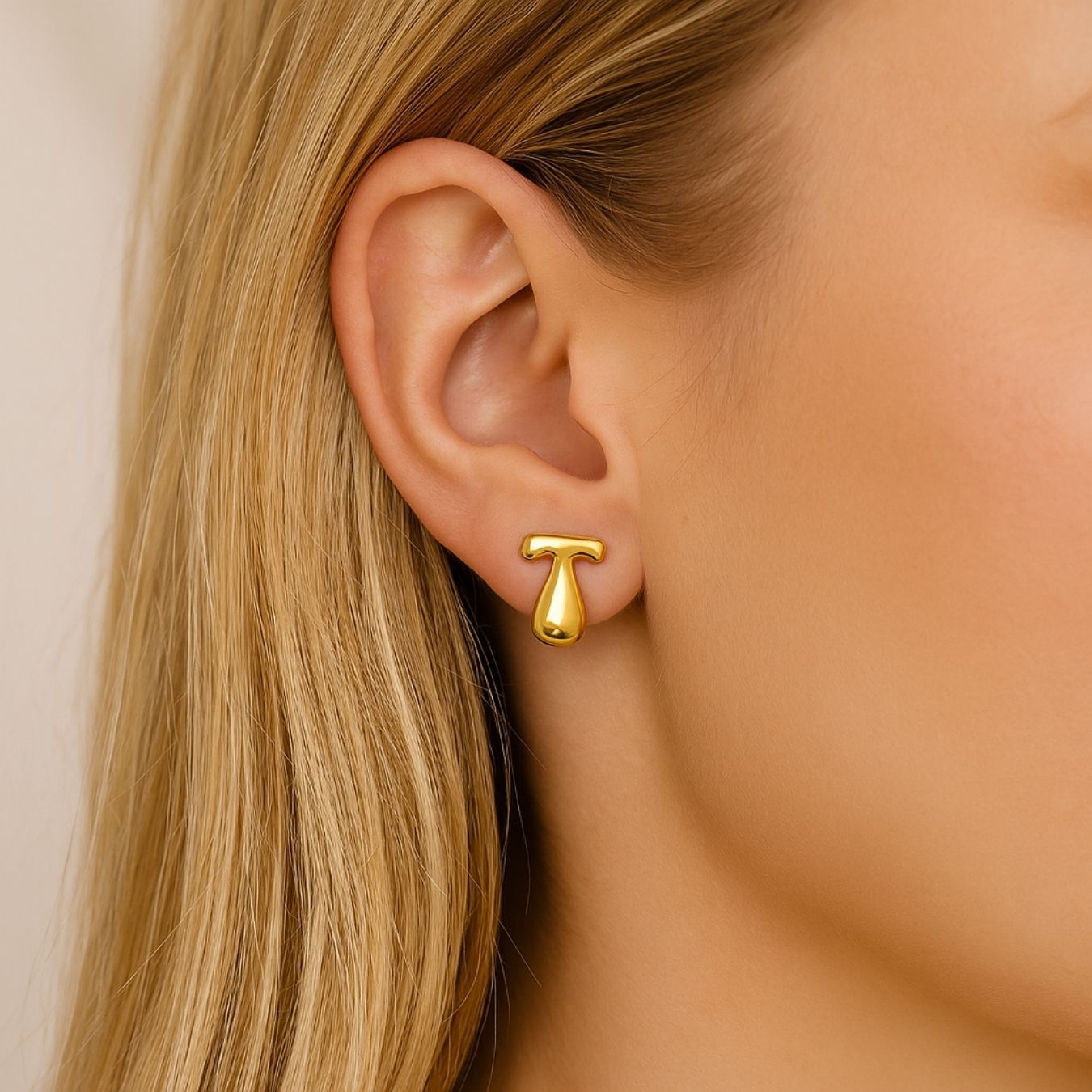 Pendientes Iniciales "Luxe Bubble"