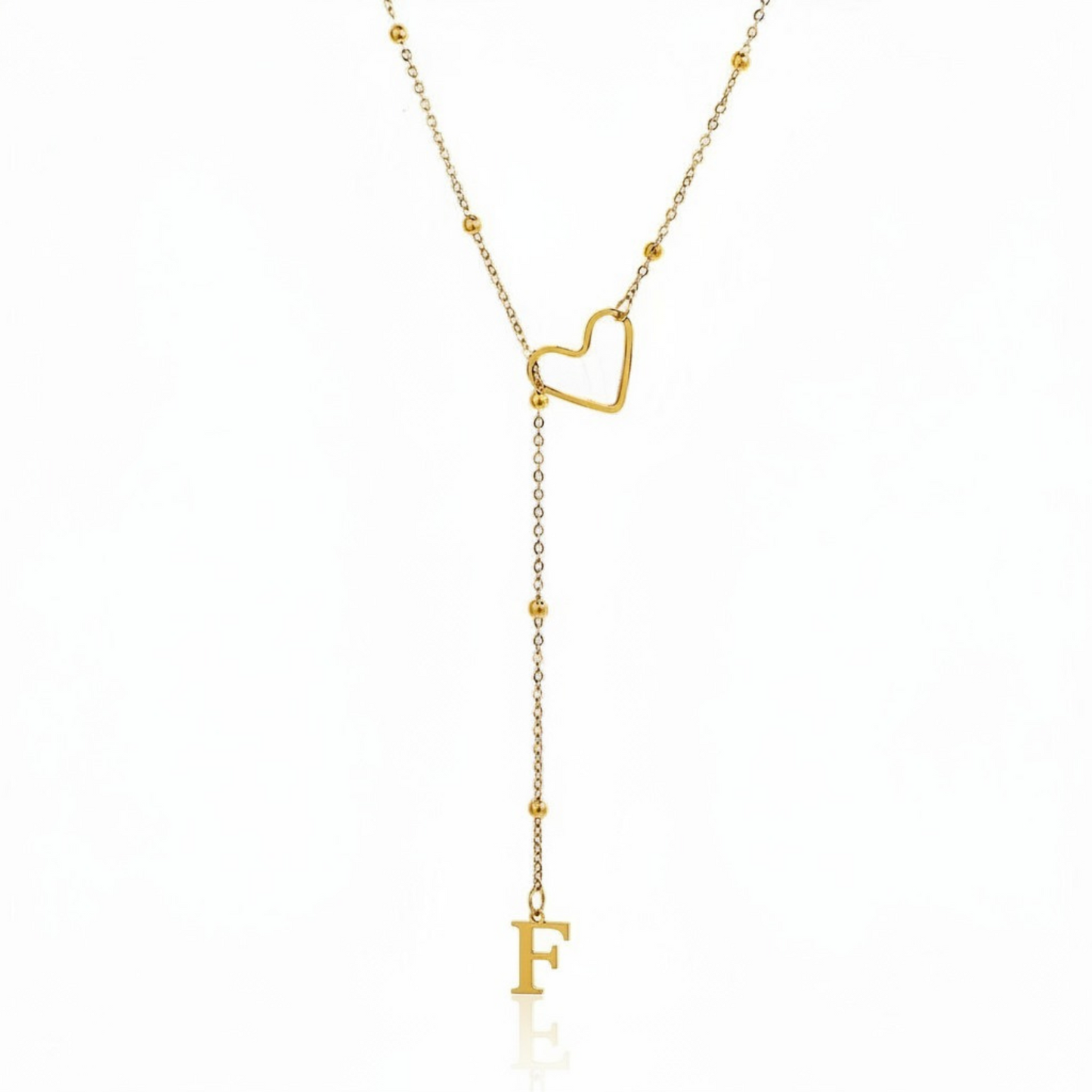 Collar con inicial "Enamorada"