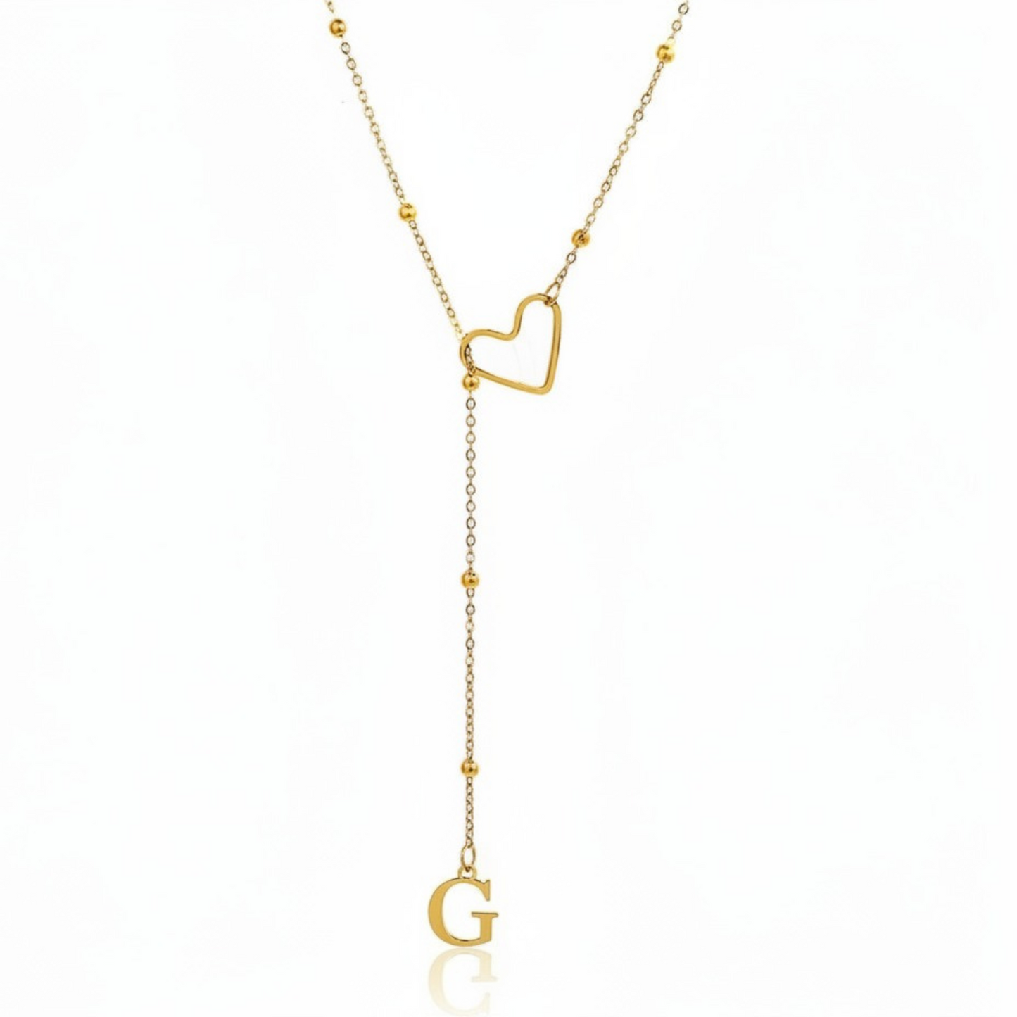 Collar con inicial "Enamorada"