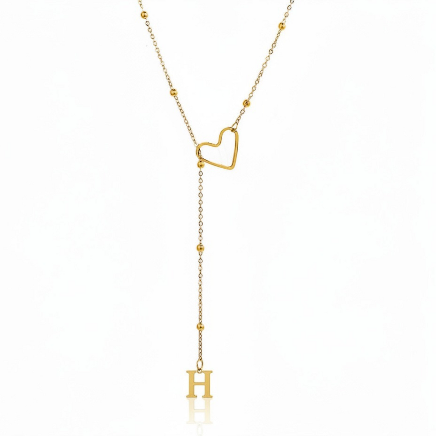 Collar con inicial "Enamorada"