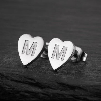 Pendientes Iniciales "Corazón Chic"