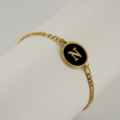 Pulsera Inicial "Vintage"