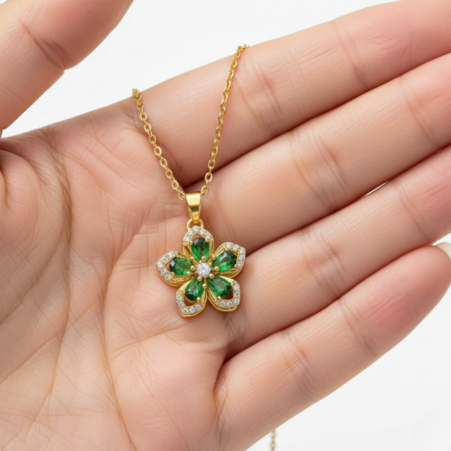 Collar "Twist & Bloom"