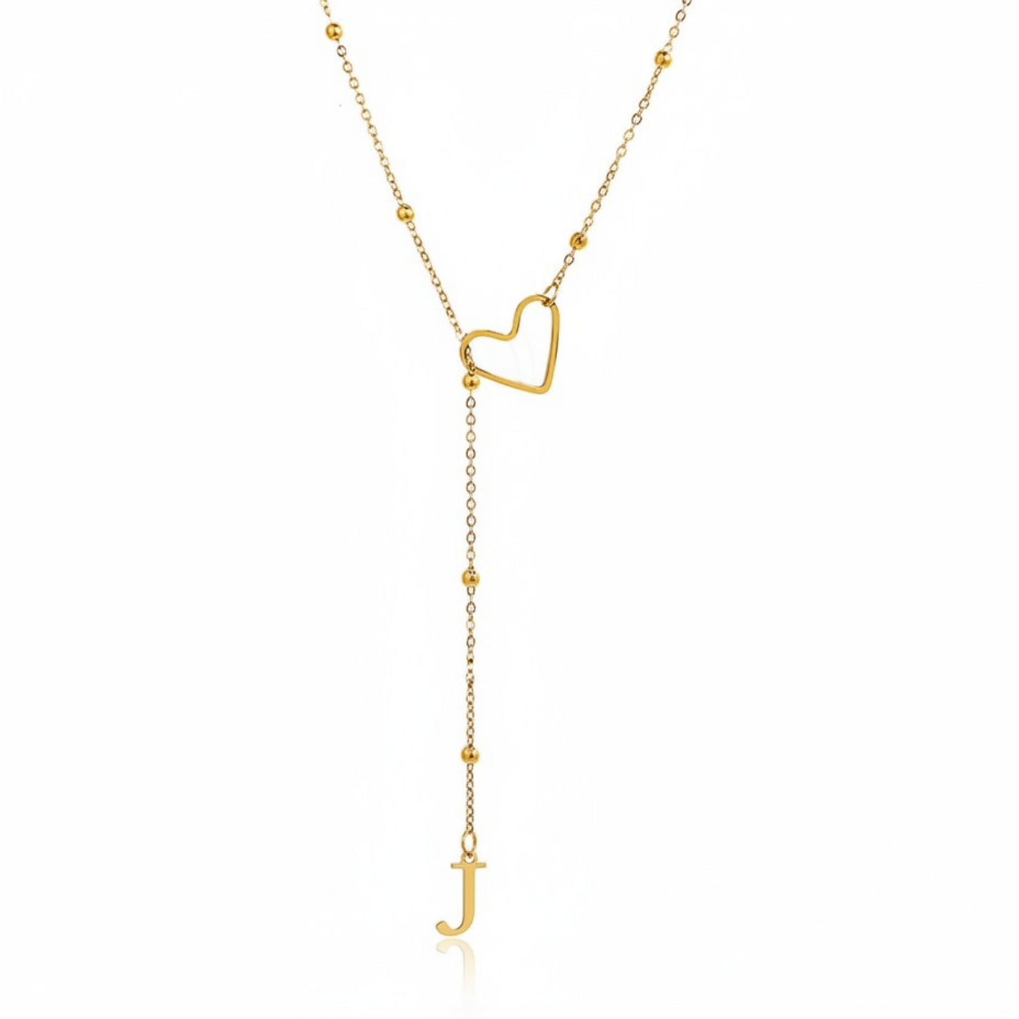 Collar con inicial "Enamorada"