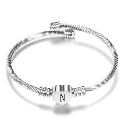 Pulsera Inicial "Corazón"