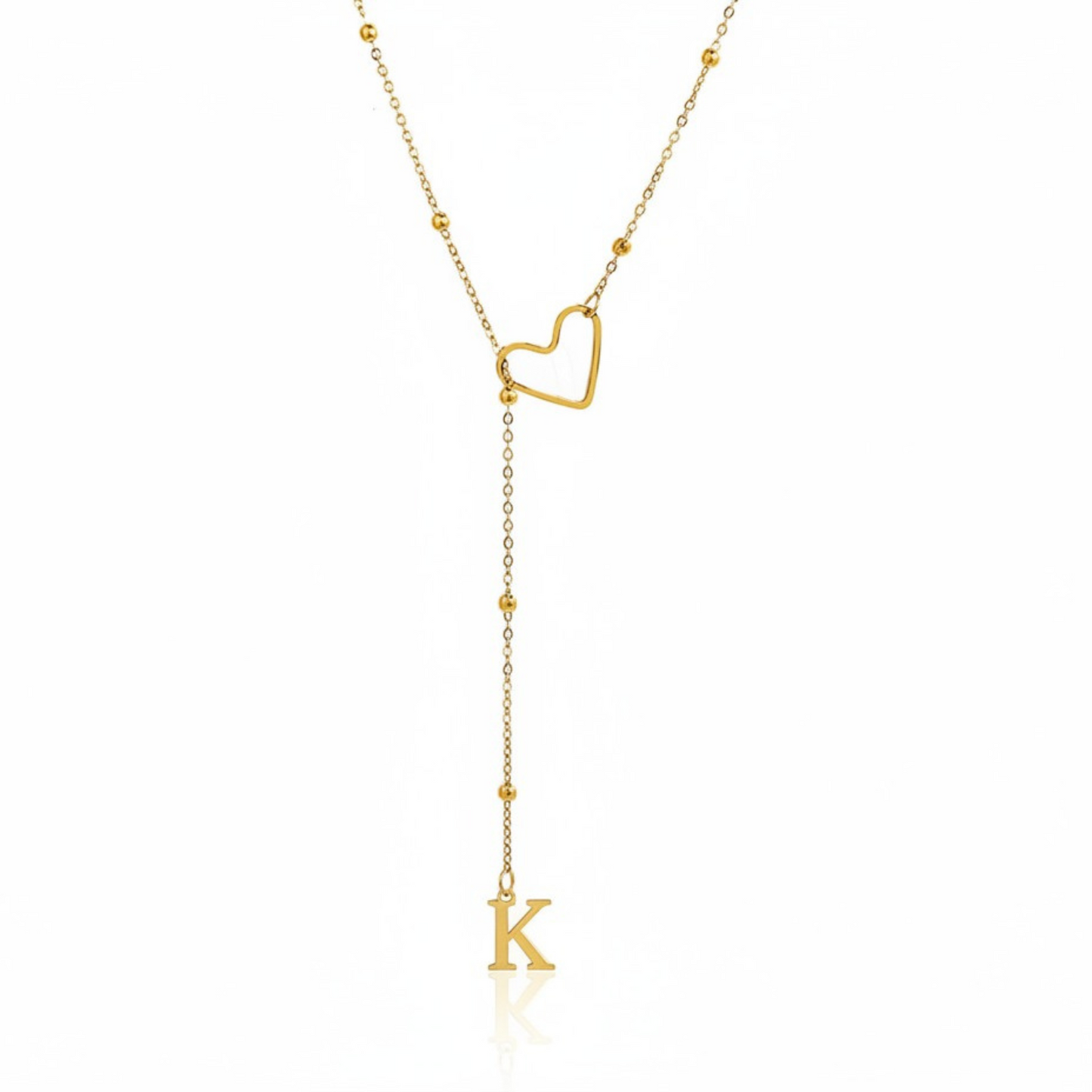 Collar con inicial "Enamorada"