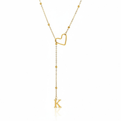 Collar con inicial "Enamorada"