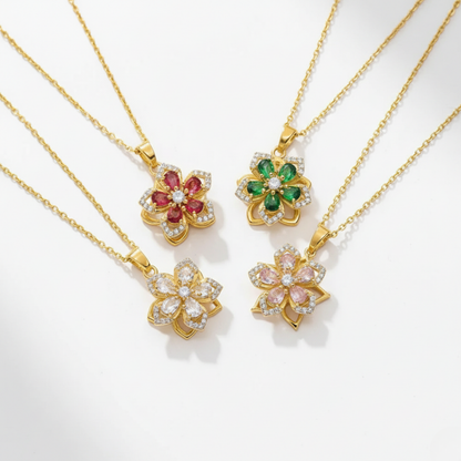 Collar "Twist & Bloom"