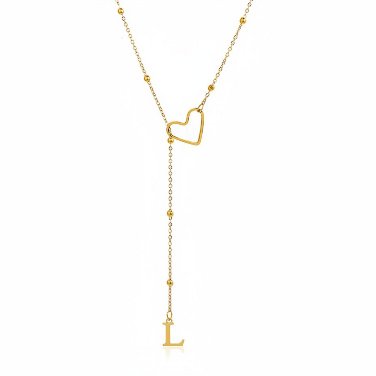 Collar con inicial "Enamorada"