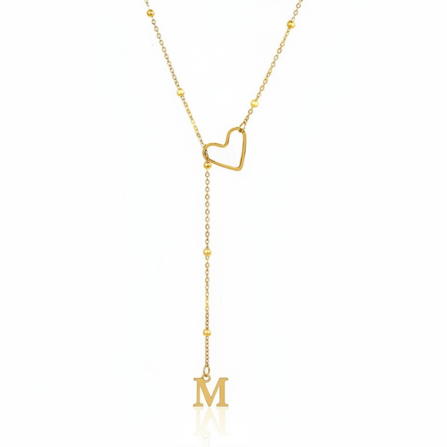 Collar con inicial "Enamorada"