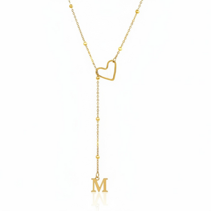 Collar con inicial "Enamorada"