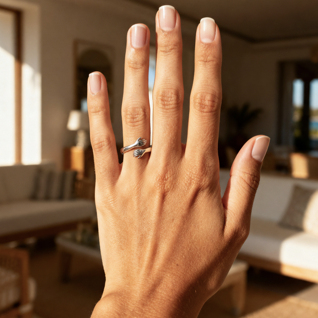 Anillo ajustable "Amor inmortal"