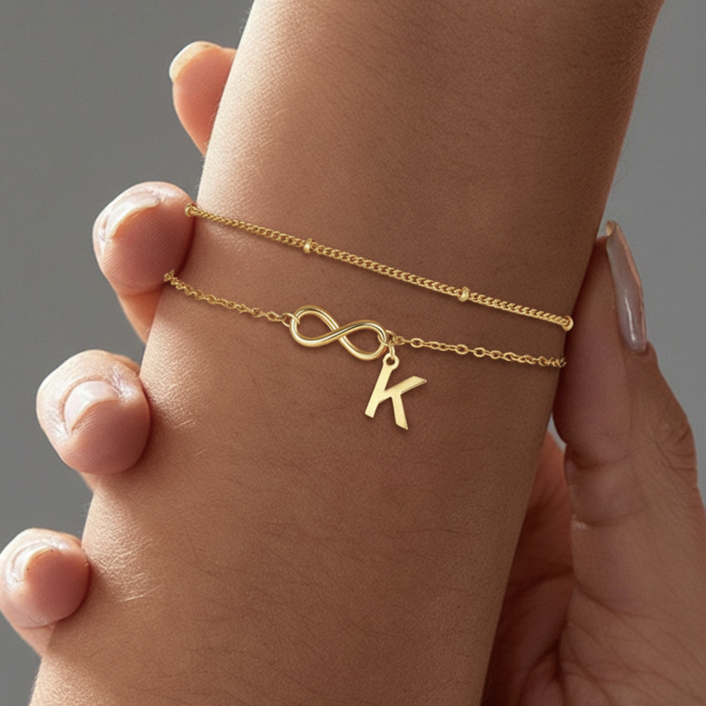 Pulsera Inicial "Vínculo Eterno"